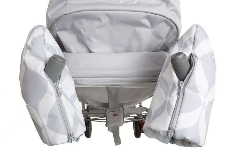 Motherhood, Classics Szary, wodoodporne mufki do wózka, 2 szt.