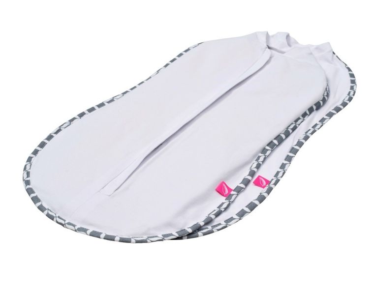 Motherhood, Classics Szary, Zip&Swaddle, otulacz, rozmiar 1, 2,5-5 kg, 2 szt.