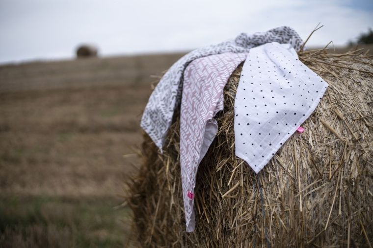 Motherhood, Ocelot Niebieski, pieluszka bawełniane, 70-80 cm, 3 szt.
