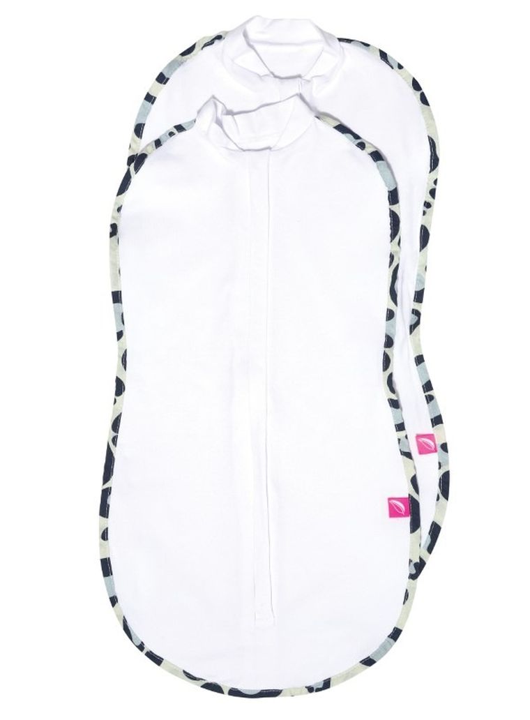 Motherhood, Ocelot Niebieski, Zip&Swaddle, otulacz, rozmiar 1, 2,5-5 kg, 2 szt.