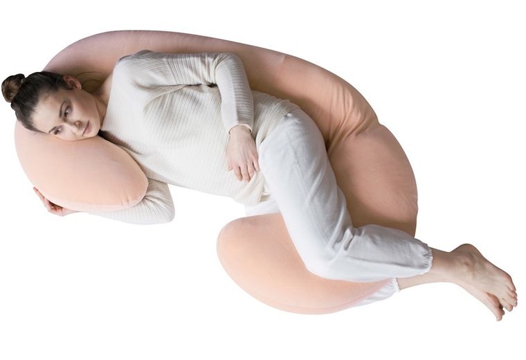 Motherhood, Premium, poduszka dla kobiet w ciąży i do karmienia, różowa