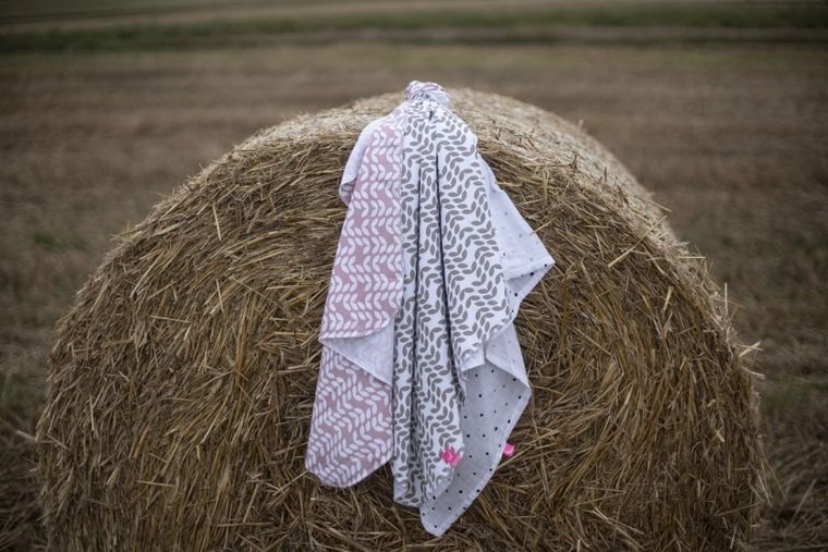 Motherhood, Statki Niebieskie, pieluszka bawełniana, 70-80 cm, 3 szt.