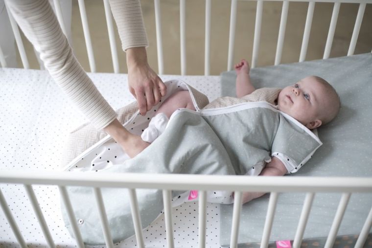 Motherhood, Zebra Łososiowa, śpiworek 2w1, TOG 3, 3-18 m