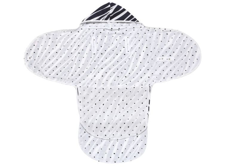 Motherhood, Zebra Niebieska, otulacz samochodowy