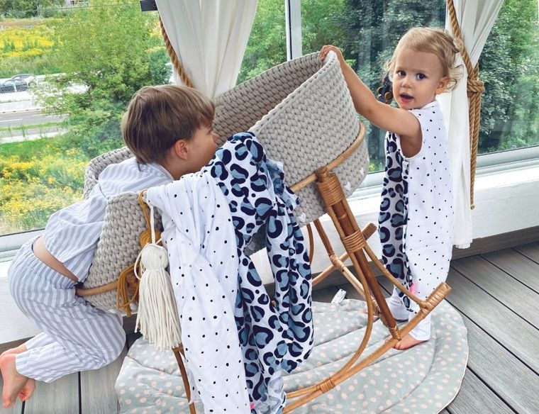 Motherhood, Zebra Niebieska, Premium, pielucha, otulacz muślinowy, 100-120 cm, 2 szt.