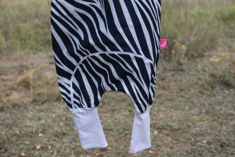 Motherhood, Zebra Niebieska, śpiworek letni z innowacyjnym zapięciem, TOG 1, 18-30m