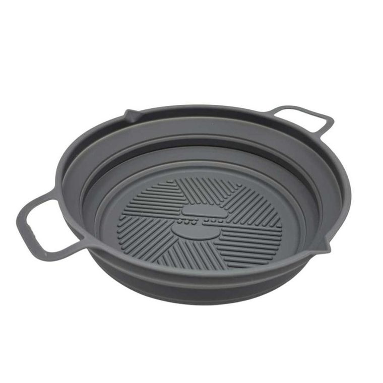 Mplco, wkład silikonowy do frytownicy, składany, okrągły, 19 cm