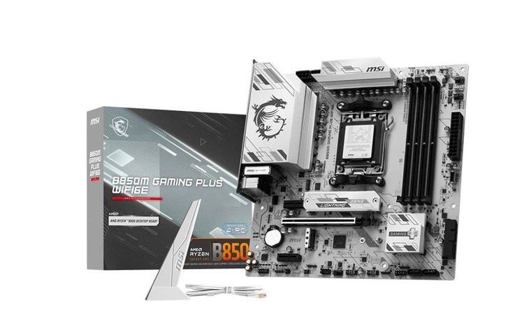 MSI, płyta główna, B850M GAMING PLUS WIFI6E AM5 4DDR5 mATX