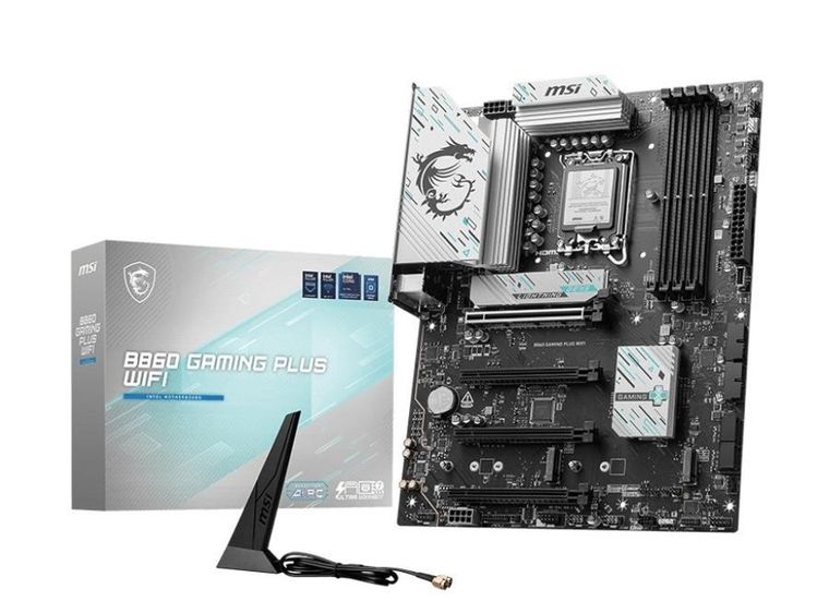 MSI, płyta główna, B860 GAMING PLUS WIFI s1851 4DDR5 ATX