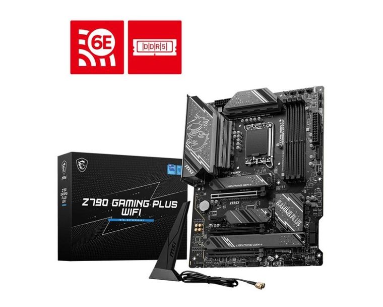 MSI, płyta główna, Z790 GAMING PLUS WIFI s1700 4DDR5 HDMI ATX
