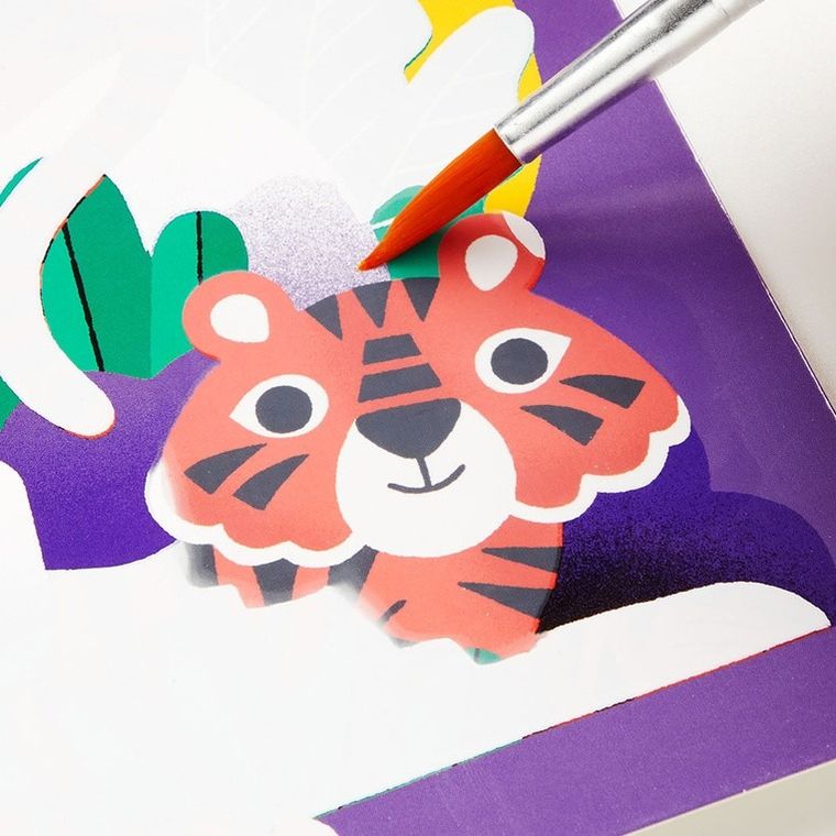 Mudpuppy, Magia kolorów, Las deszczowy, kolorowanka wodna