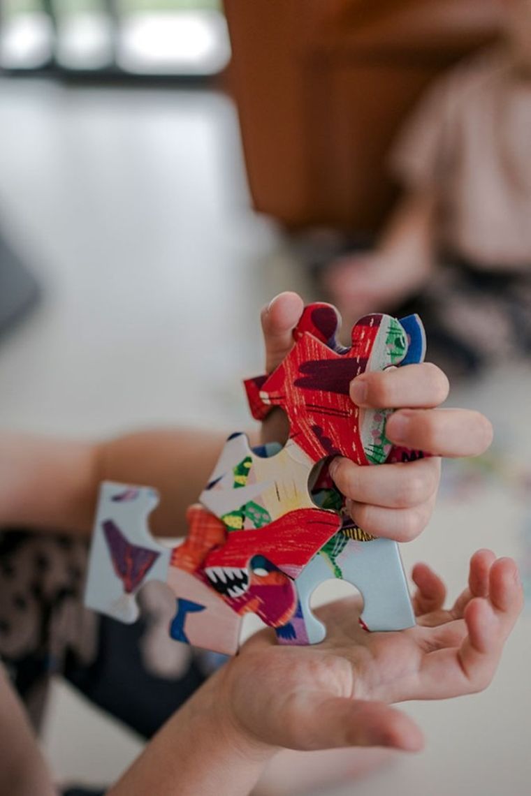 Mudpuppy, Potężne dinozaury, puzzle obserwacyjne, 64 elementy