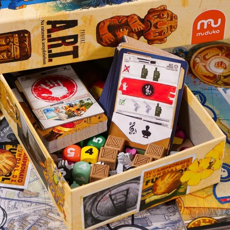 Muduko, Projekt A.R.T. Na ratunek arcydziełom, gra towarzyska