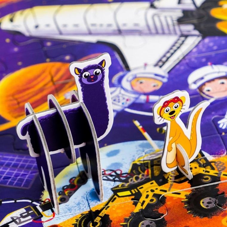 Muduko, Przygody w kosmosie, puzzle, 32 elementy