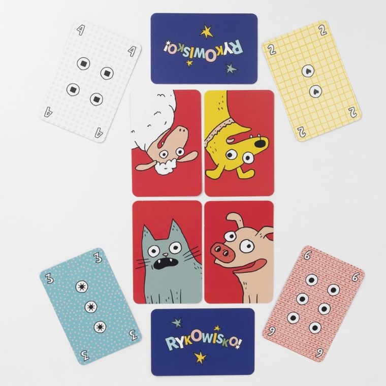 Muduko, Rykowisko, Głośna gra na refleks, gra karciana