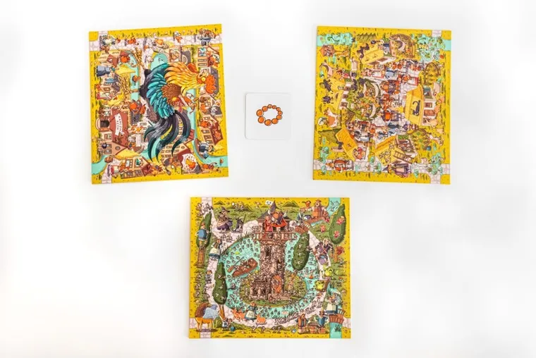 Muduko, W krainie legend, gra familijna na spostrzegawczość