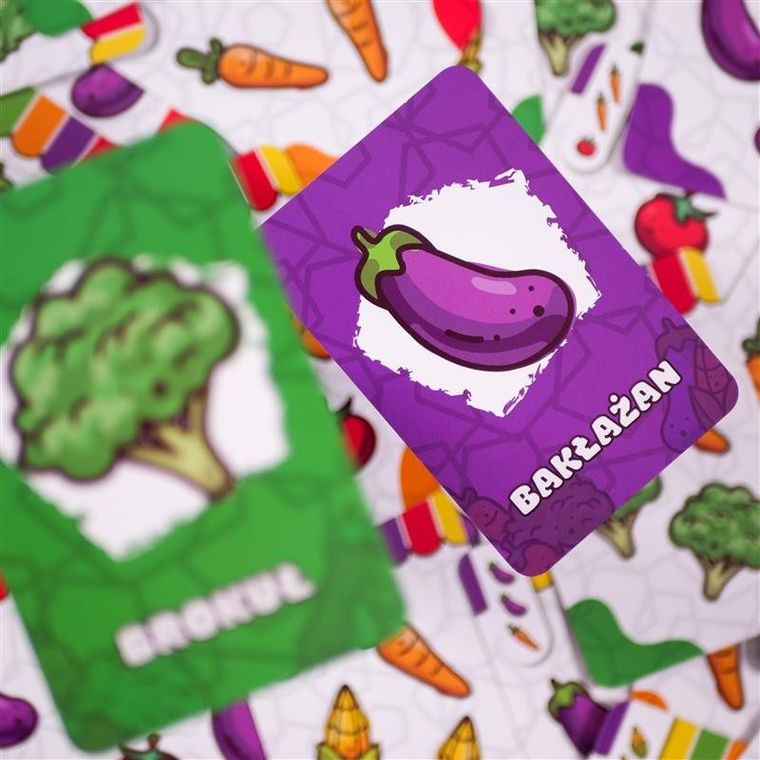 Muduko, Warzywa Wartościowe, gra karciana