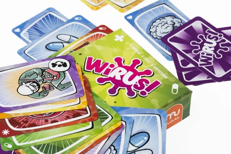 Muduko, Wirus! gra karciana