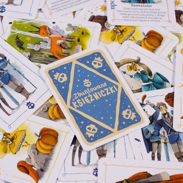 Muduko, Zbuntowane Księżniczki, gra karciana