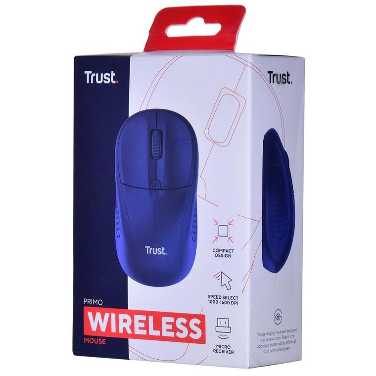 Mysz Trust Primo Matt Wireless Blue