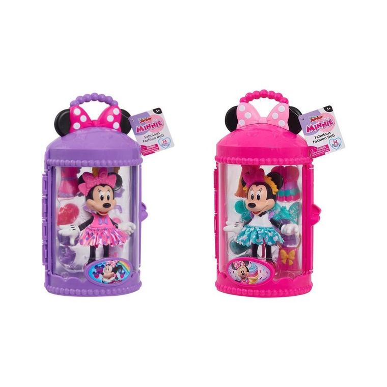 Myszka Minnie, Fabulous fashion, fugurka z akcesoriami, 15 cm