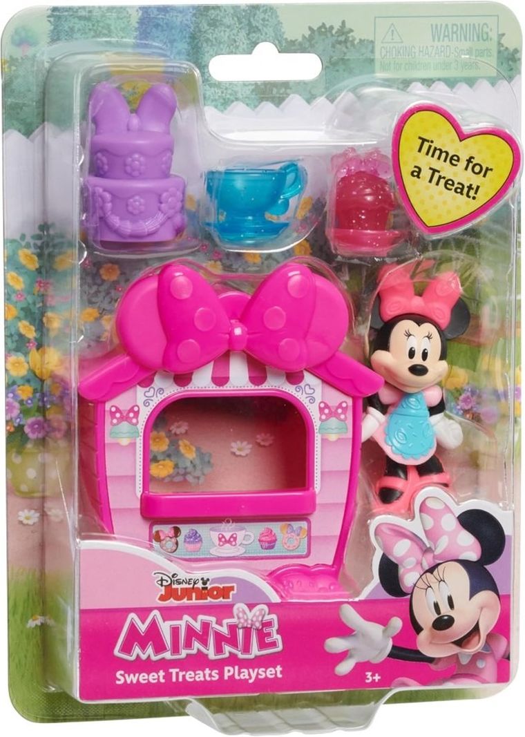 Myszka Minnie, Słodkie przekąski, zestaw: figurka + akcesoria