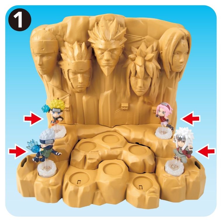 Naruto, Hokage Rock Survival, gra zręcznościowa, 7583