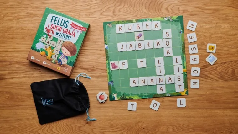 Nasza Księgarnia, Feluś i Gucio grają w literki, gra edukacyjna