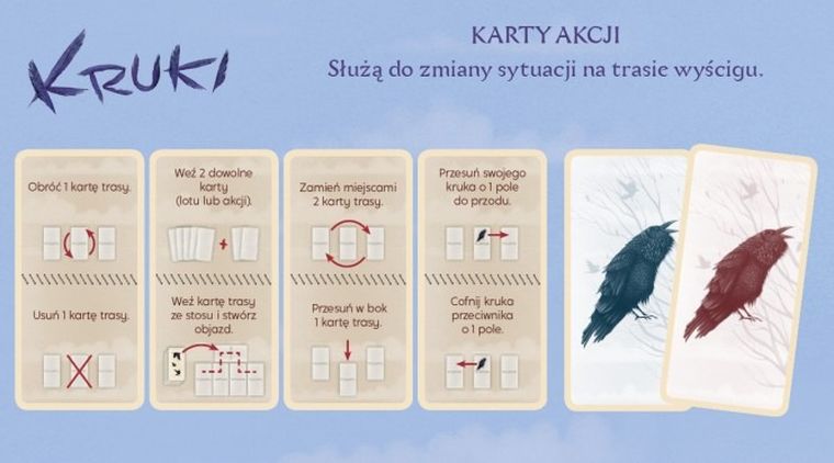 Nasza Księgarnia, Kruki, gra karciana