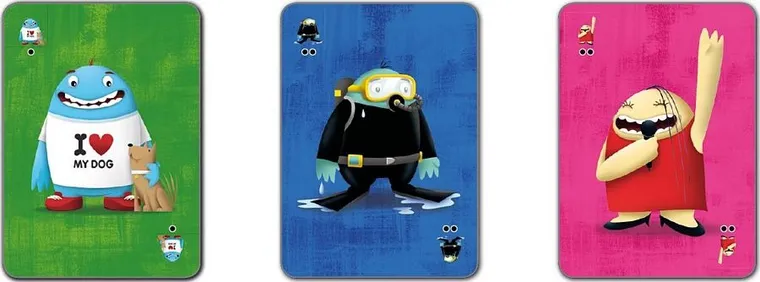 Nasza Księgarnia, Paszczaki, gra karciana