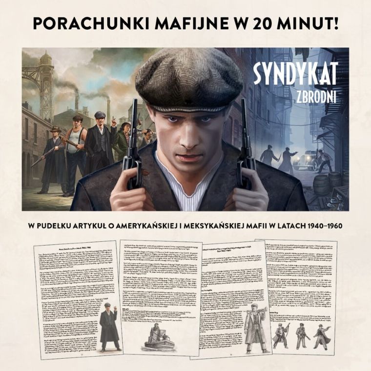 Nasza Księgarnia, Syndykat zbrodni + dodatek Los Angeles, gra strategiczna