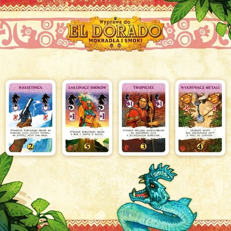 Nasza Księgarnia, Wyprawa do El Dorado: Mokradła i smoki, dodatek do gry