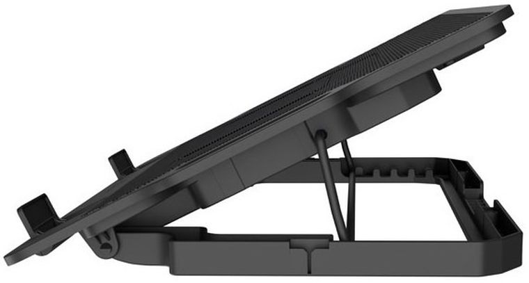 Natec, Dipper, podstawka chłodząca, 2 12.1-17.3 cala, 2 USB, LED