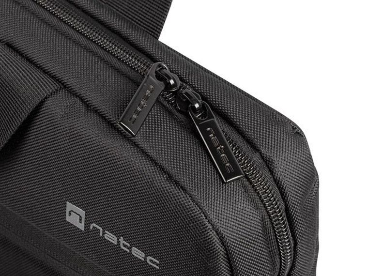 Natec, Taruca 15.6", torba do laptopa, czarna, NTO-2031