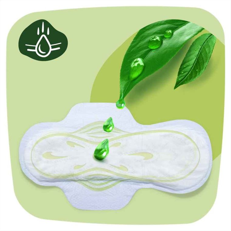 Naturella, Classic Maxi Camomile, podpaski ze skrzydełkami, 8 szt.