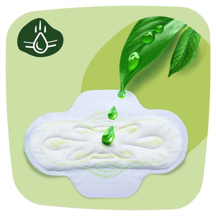 Naturella, Classic Normal Camomile, podpaski ze skrzydełkami, 10 szt.