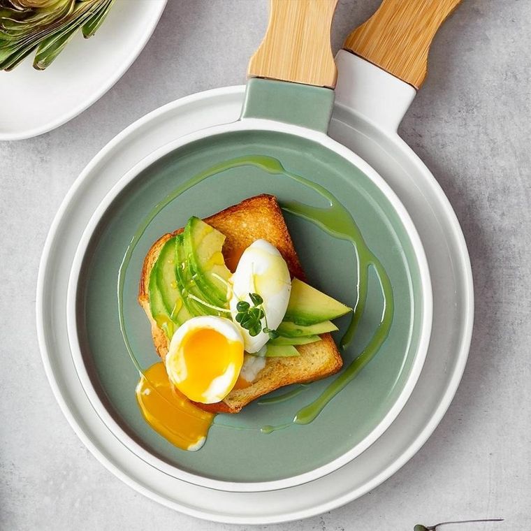 Nava, talerz do serwowania, porcelanowy, Terrestrial, 40-26.5 cm