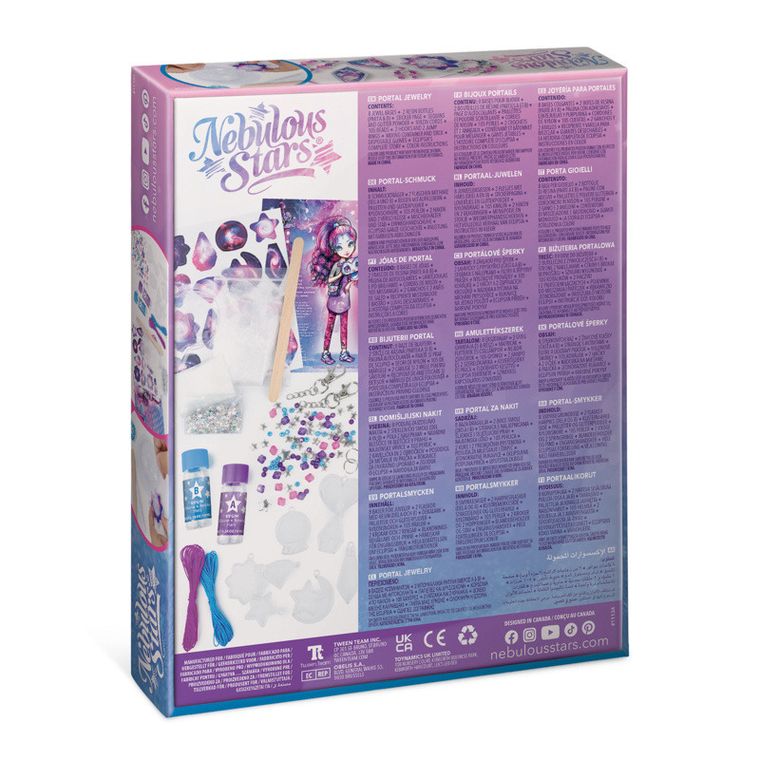 Nebulous Stars, Eclipsia, zestaw do robienia biżuterii, talizman, 8 szt.