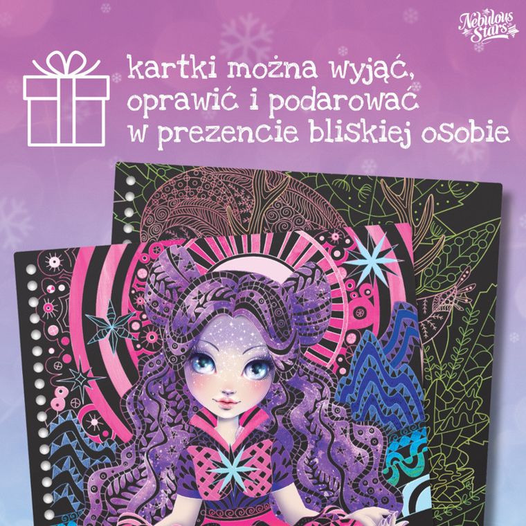 Nebulous Stars, Petulia, zdrapywanki dla dzieci, 14 arkuszy