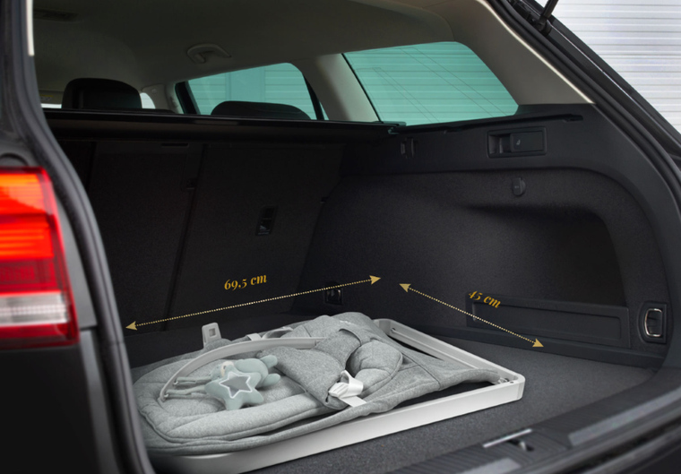 Neno, Chiaro, leżaczek, bujaczek dla dzieci, Black