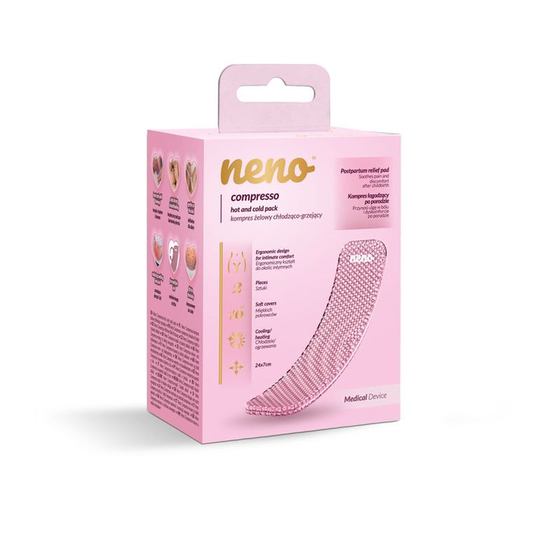 Neno, Compresso, kompres żelowy, chłodząco-grzejący, 2 szt.