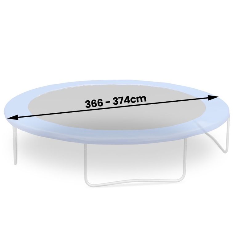 Neo-Sport, mata do trampoliny, batut, 374 cm, 64spr, 12ft