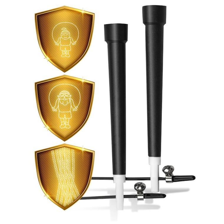 Neo-Sport, skakanka do ćwiczeń, czarna