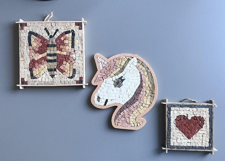 Neptune Mosaic, Motylek, mozaika