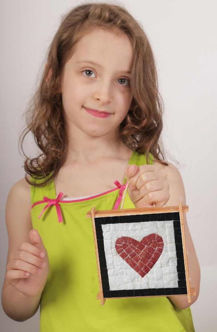 Neptune Mosaic, Serce, mozaika