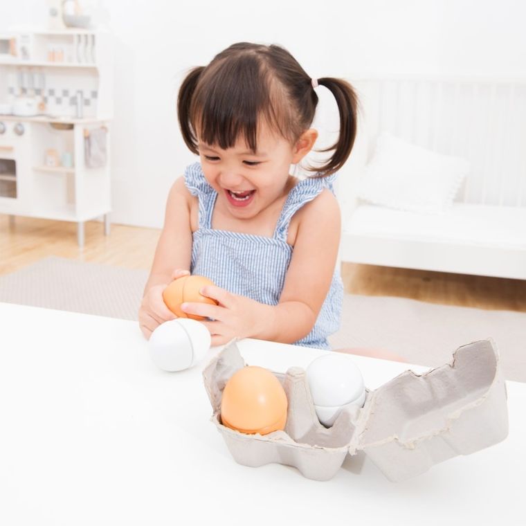 New Classic Toys, drewniane jaka, 4 sztuk