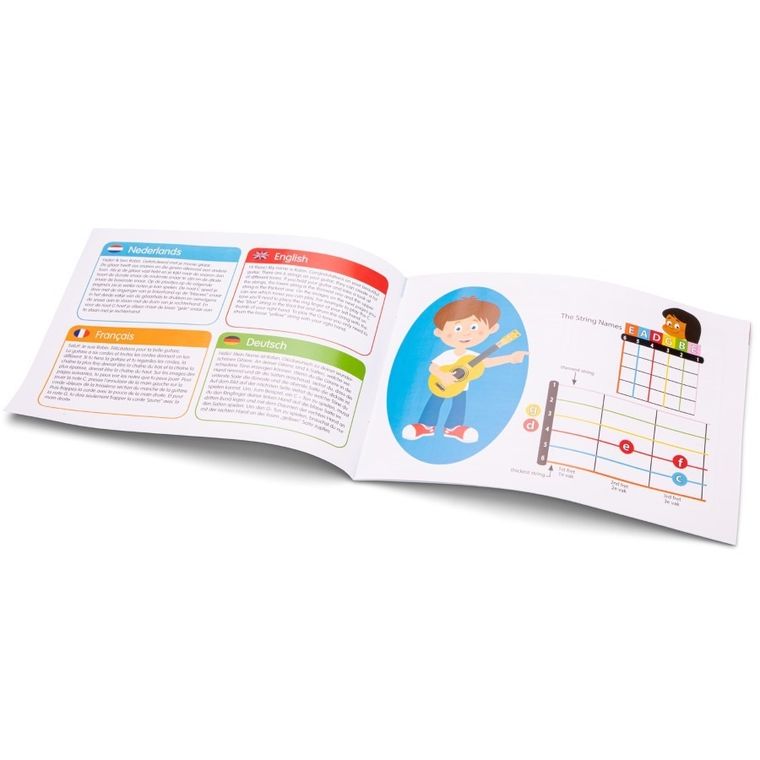 New Classic Toys, Gitara de Luxe, czerwony