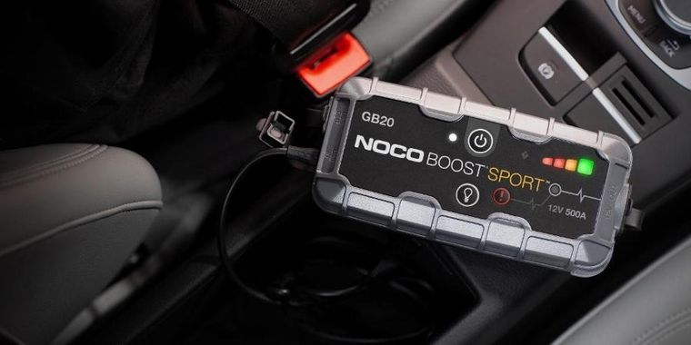 Noco, GB20 Boost, powerbank, 12V, 500A, Jump Starter