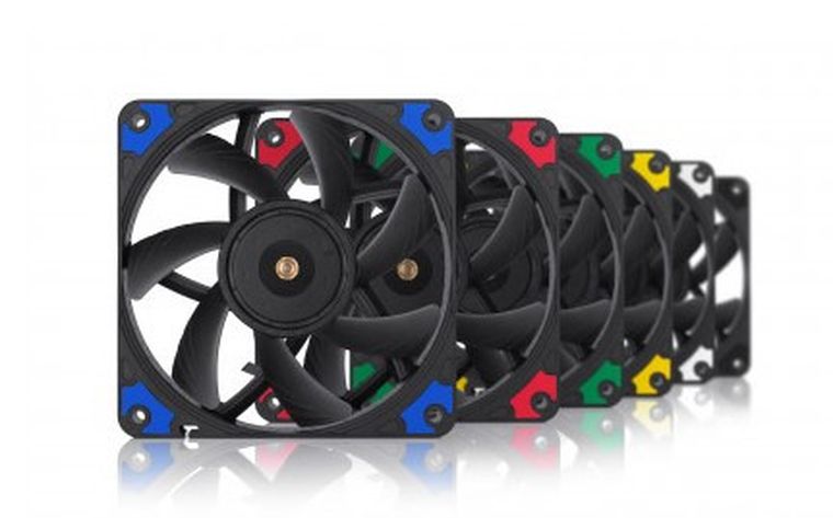 Noctua, wentylator, NF-A12X15 PWM Chromax.black.swap