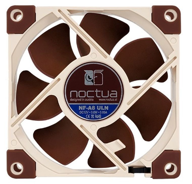 Noctua, wentylator, NF-A8 ULN, 80 mm, 6,5 dBa